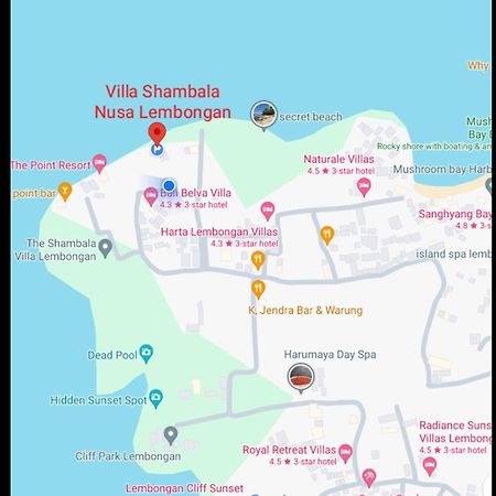Nusa Lembongan Villa Shambala Ngoại thất bức ảnh